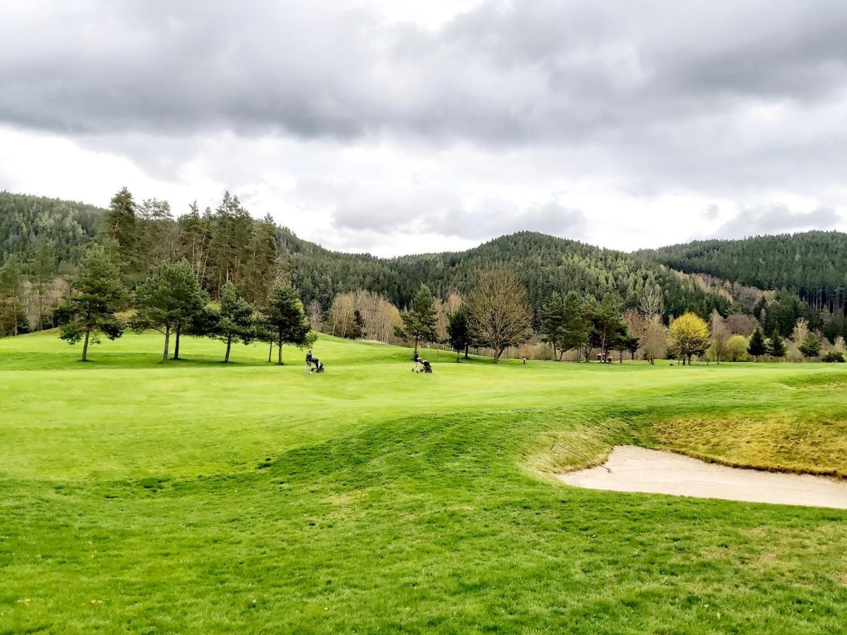 Pension U Golfu Cihelny カルロヴィ・ヴァリ エクステリア 写真